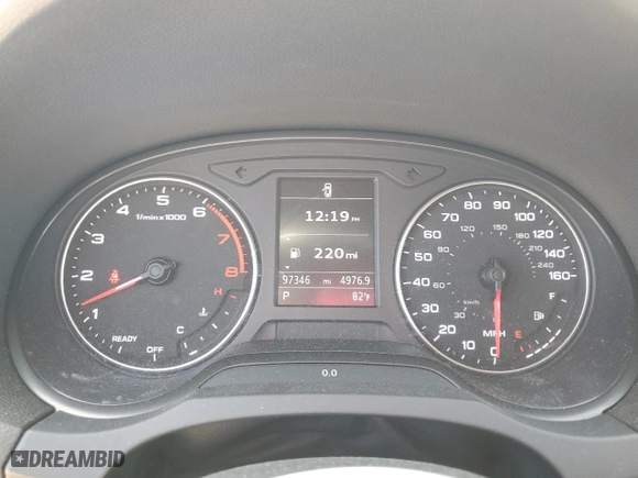 2016 Audi A3 1.8T Premium with VIN WAUA7GFF1G1075781, listed as a Copart auction lot 73407244 with 97,346 mi miles and Salvage Title. Bid and sale history available at carsss.com. Image 9.