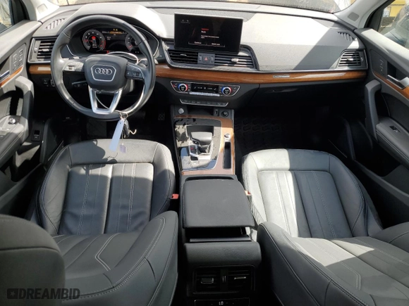 2022 Audi Q5 S line Premium Plus with VIN WA1EAAFY3N2131564, listed as a Copart auction lot 49015585 with 40,803 mi miles and Salvage Title. Bid and sale history available at carsss.com. Image 8.