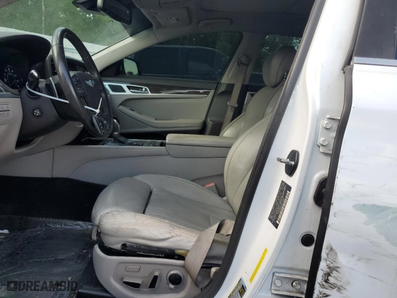 2015 Hyundai Genesis 3.8L with VIN KMHGN4JE7FU104371, listed as a Copart auction lot 51017965 with 134,362 mi miles and Salvage Title. Bid and sale history available at carsss.com. Image 7.