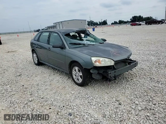 2005 Chevrolet Malibu Maxx LS z VIN 1G1ZT62845F168371, wystawiony jako Copart lot #69974254 z przebiegiem 287 583 mil mil oraz Szkoda całkowita • Salvage title. Historia ofert i sprzedaży dostępna na DreamBid. Obrazek 10.