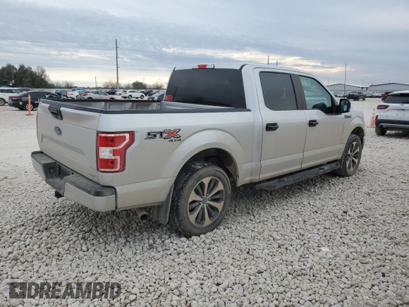 2019 Ford F-150 XL with VIN 1FTEW1EP4KKD68978, listed as a Copart auction lot 46304695 with Not Provided miles and Salvage Title. Bid and sale history available at DreamBid. Image 3.