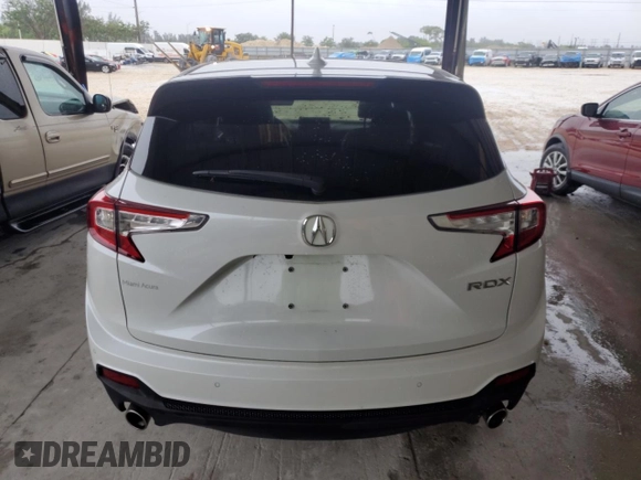 2021 Acura RDX Technology with VIN 5J8TC1H50ML023309, listed as a Copart auction lot 59210935 with 14,144 mi miles and Salvage title. Bid and sale history available at DreamBid. Image 6.
