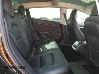 2022 Tesla Model 3 with VIN 5YJ3E1EA0NF287838, listed as a Copart auction lot 47785355 with 54,116 mi miles and Salvage Title. Bid and sale history available at DreamBid. Image 10.