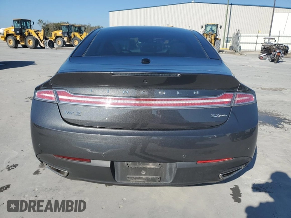 2016 Lincoln MKZ with VIN 3LN6L2JK8GR620629, listed as a Copart auction lot 46929185 with 51,075 mi miles and Salvage Title. Bid and sale history available at carsss.com. Image 6.