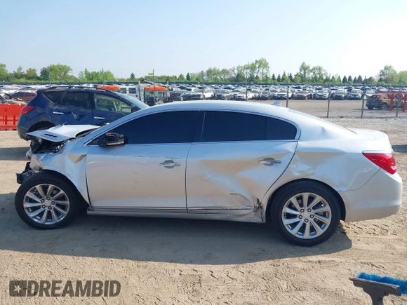 2014 Buick LaCrosse Leather with VIN 1G4GB5G37EF118973, listed as a IAAI auction lot 42277285 with 79,028 mi miles and . Bid and sale history available at DreamBid. Image 14.