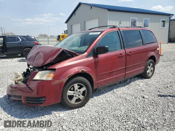 2010 Dodge Grand Caravan Hero with VIN 2D4RN3D14AR401543, listed as a Copart auction lot 53802445 with 237,283 mi miles and Salvage Title. Bid and sale history available at DreamBid. Image 1.