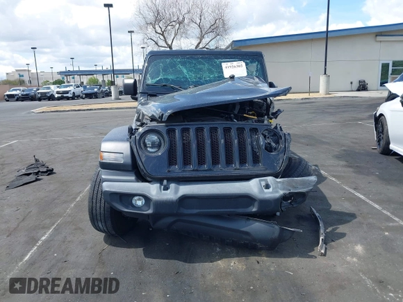 2023 Jeep Wrangler Sport S с VIN 1C4HJXDN5PW634233, выставлен на аукционе IAAI как лот 41926302 с пробегом 14 422 миль миль и . История ставок и продаж доступна на DreamBid. Изображение 12.