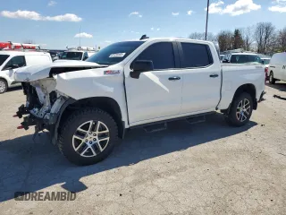 2020 Chevrolet Silverado 1500 LT Trail Boss with VIN 3GCPYFED1LG125269, listed as a Copart auction lot 47728135 with 91,476 mi miles and Salvage Title. Bid and sale history available at DreamBid. Image 1.