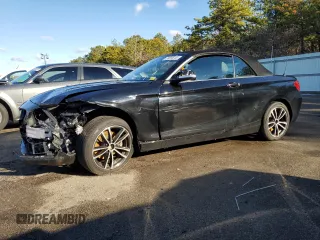 2020 BMW 2 Series 230i xDrive with VIN WBA2K1C05L7F98361, listed as a Copart auction lot 38006783 with 42,338 mi miles. Bid and sale history available at carsss.com. Image 1.