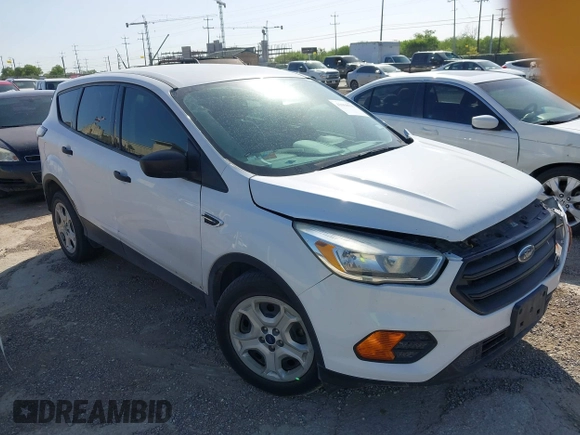 2017 Ford Escape S with VIN 1FMCU0F7XHUC10112, listed as a IAAI auction lot 42068531 with 164,679 mi miles and . Bid and sale history available at DreamBid. Image 1.