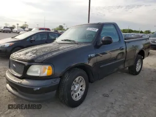 2001 Ford F-150 XL z VIN 1FTZF17201KC59158, wystawiony jako Copart lot #56138405 z przebiegiem 182 896 mil mil oraz Szkoda całkowita • Salvage title. Historia ofert i sprzedaży dostępna na DreamBid. Obrazek 1.