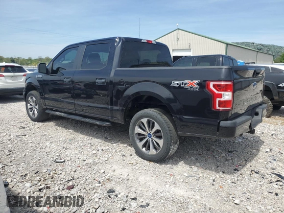 2019 Ford F-150 XL with VIN 1FTEW1EP7KKF06240, listed as a Copart auction lot 54213915 with 29,875 mi miles and Salvage Title. Bid and sale history available at carsss.com. Image 2.