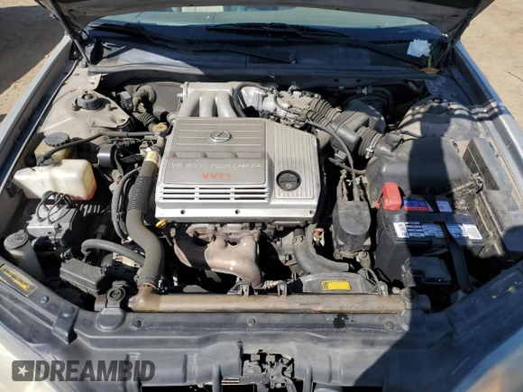 2001 Lexus ES 300 with VIN JT8BF28G315109804, listed as a Copart auction lot 52262725 with 148,231 mi miles and Salvage Title. Bid and sale history available at carsss.com. Image 11.