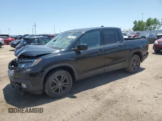 2019 Honda Ridgeline Sport z VIN 5FPYK3F11KB045703, wystawiony jako Copart lot #61186795 z przebiegiem 56 944 mil mil oraz Szkoda całkowita • Salvage title. Historia ofert i sprzedaży dostępna na DreamBid. Obrazek 1.