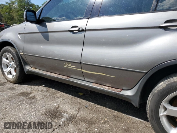 2006 BMW X5 3.0i with VIN 5UXFA13596LY39333, listed as a Copart auction lot 74065624 with 209,454 mi miles and Salvage Title. Bid and sale history available at carsss.com. Image 13.