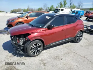 2018 Nissan Kicks SV z VIN 3N1CP5CUXJL543867, wystawiony jako Copart lot #53155155 z przebiegiem 85 441 mil mil oraz Szkoda całkowita • Salvage title. Historia ofert i sprzedaży dostępna na DreamBid. Obrazek 1.