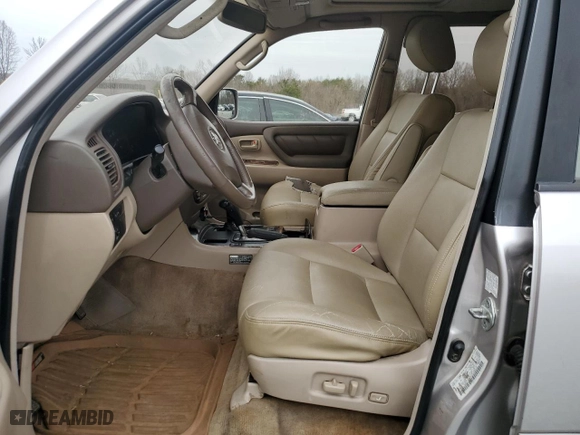 2001 Toyota Land Cruiser with VIN JTEHT05JX12004912, listed as a Copart auction lot 48230735 with 0 mi miles and Salvage Title. Bid and sale history available at carsss.com. Image 7.