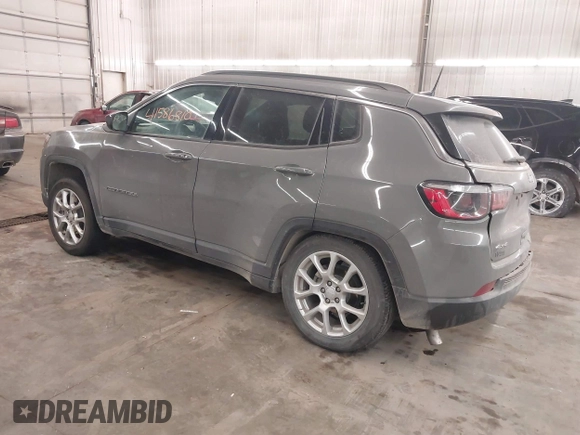 2024 Jeep Compass Latitude Lux с VIN 3C4NJDFN1RT601432, выставлен на аукционе IAAI как лот 41586810 с пробегом 17 406 миль миль и . История ставок и продаж доступна на DreamBid. Изображение 3.