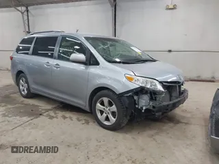 2015 Toyota Sienna LE AAS with VIN 5TDKK3DC9FS622028, listed as a IAAI auction lot 42740303 with 132,529 mi miles and . Bid and sale history available at DreamBid. Image 1.