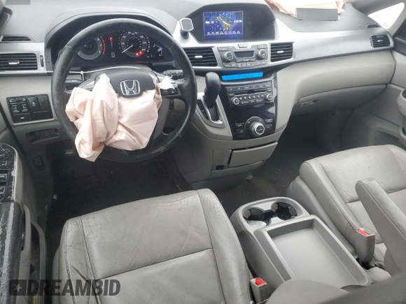 2011 Honda Odyssey EX-L with VIN 5FNRL5H64BB050425, listed as a Copart auction lot 49101795 with 192,238 mi miles and Salvage Title. Bid and sale history available at DreamBid. Image 8.