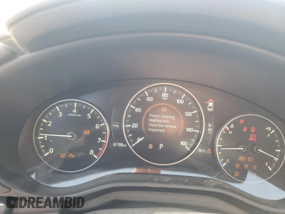 2025 Mazda 3 S Preferred with VIN JM1BPACM3S1767928, listed as a Copart auction lot 64097255 with 6,198 mi miles and Salvage title. Bid and sale history available at DreamBid. Image 9.