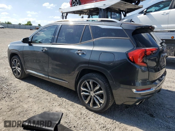 2018 GMC Terrain Denali z VIN 3GKALXEX3JL373004, wystawiony jako Copart lot #54982395 z przebiegiem 68 634 mil mil oraz Szkoda całkowita • Salvage title. Historia ofert i sprzedaży dostępna na DreamBid. Obrazek 2.