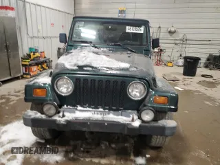 1999 Jeep Wrangler Sahara with VIN 1J4FY49SXXP451964, listed as a Copart auction lot 46120595 with 162,944 mi miles and Clean Title. Bid and sale history available at carsss.com. Image 5.
