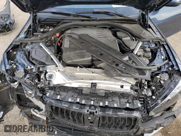 2023 BMW 4 Series 430i with VIN WBA23AT05PCM59628, listed as a Copart auction lot 78286804 with 28,939 mi miles and Salvage Title. Bid and sale history available at carsss.com. Image 11.
