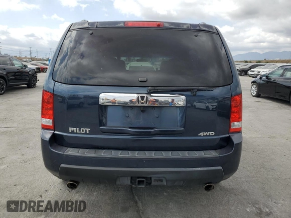 2011 Honda Pilot EX with VIN 5FNYF4H48BB011901, listed as a Copart auction lot 54774625 with 172,454 mi miles and Salvage Title. Bid and sale history available at carsss.com. Image 6.