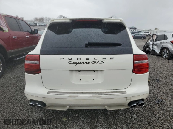 2008 Porsche Cayenne GTS with VIN WP1AD29P08LA73303, listed as a Copart auction lot 79801794 with 159,003 mi miles and Salvage title. Bid and sale history available at DreamBid. Image 6.