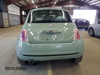2012 FIAT 500 Pop with VIN 3C3CFFAR4CT381133, listed as a Copart auction lot 52644855 with 131,242 mi miles and Clean Title. Bid and sale history available at carsss.com. Image 6.