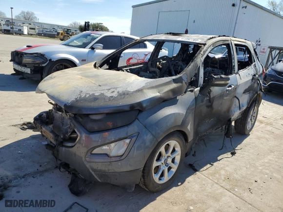 2018 Ford EcoSport SE with VIN MAJ6P1UL1JC179882, listed as a Copart auction lot 47392785 with 0 mi miles and Non Repairable. Bid and sale history available at carsss.com. Image 1.