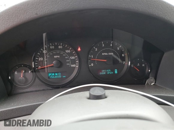 2006 Jeep Grand Cherokee Laredo with VIN 1J4HS48N26C215336, listed as a Copart auction lot 87671585 with 196,800 mi miles and Salvage Title. Bid and sale history available at carsss.com. Image 9.