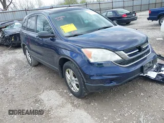 2010 Honda CR-V EX with VIN 5J6RE4H57AL100171, listed as a IAAI auction lot 42011419 with 194,989 mi miles. Bid and sale history available at carsss.com. Image 1.