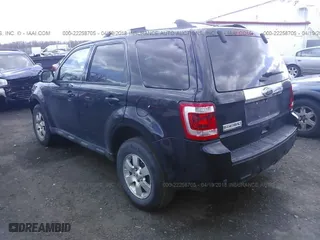 2012 Ford Escape Limited with VIN 1FMCU9E72CKC76583, listed as a IAAI auction lot 22258705 with 54,244 mi miles. Bid and sale history available at carsss.com. Image 3.
