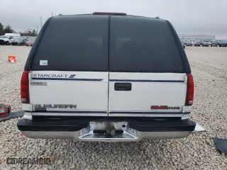 1996 GMC Suburban with VIN 1GDEC16R1TJ741423, listed as a Copart auction lot 83225074 with 488,815 mi miles and Salvage Title. Bid and sale history available at carsss.com. Image 6.