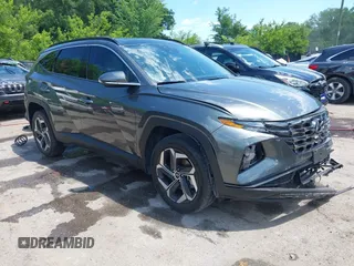 2023 Hyundai Tucson Limited with VIN 5NMJECAE9PH225030, listed as a IAAI auction lot 42267332 with 26,687 mi miles and . Bid and sale history available at DreamBid. Image 1.