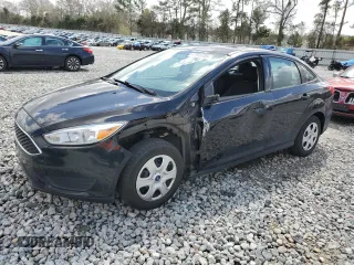 2018 Ford Focus S with VIN 1FADP3E25JL255581, listed as a Copart auction lot 47643705 with 98,025 mi miles and Salvage Title. Bid and sale history available at carsss.com. Image 1.