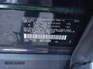 2023 Toyota RAV4 Hybrid XLE with VIN 2T3UWRFV1PW185916, listed as a IAAI auction lot 40877774 with 88,564 mi miles. Bid and sale history available at carsss.com. Image 9.