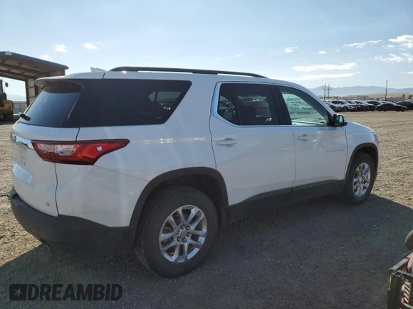 2019 Chevrolet Traverse LT Cloth with VIN 1GNEVGKW6KJ293957, listed as a Copart auction lot 68144334 with 75,276 mi miles and Salvage Title. Bid and sale history available at carsss.com. Image 3.
