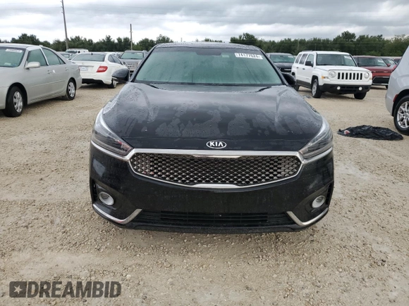 2017 Kia Cadenza Premium with VIN KNALC4J19H5092093, listed as a Copart auction lot 74177624 with 0 mi miles and Salvage Title. Bid and sale history available at carsss.com. Image 5.