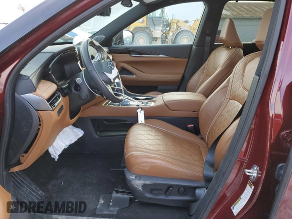 2024 Infiniti QX60 Autograph with VIN 5N1DL1HU5RC330620, listed as a Copart auction lot 88889455 with 8,906 mi miles and Salvage title. Bid and sale history available at DreamBid. Image 7.