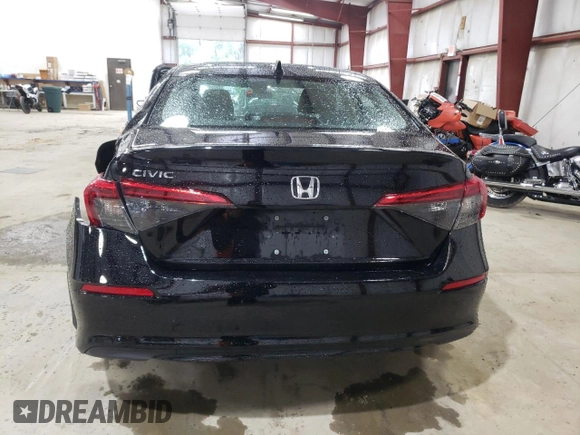 2024 Honda Civic EX z VIN 2HGFE1F7XRH303951, wystawiony jako Copart lot #58736045 z przebiegiem 5 871 mil mil oraz Szkoda całkowita • Salvage title. Historia ofert i sprzedaży dostępna na DreamBid. Obrazek 6.