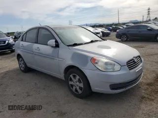 2009 Hyundai Accent Auto GLS with VIN KMHCN46C09U310271, listed as a Copart auction lot 51095345 with 135,800 mi miles and Salvage Title. Bid and sale history available at carsss.com. Image 4.