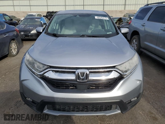 2019 Honda CR-V EX with VIN 7FARW2H55KE046580, listed as a Copart auction lot 48546415 with 53,147 mi miles and Salvage Title. Bid and sale history available at carsss.com. Image 5.