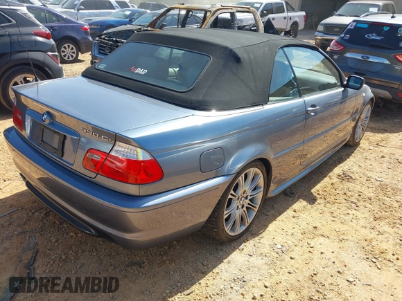 2006 BMW 3 Series 330Ci with VIN WBABW53476PL53481, listed as a IAAI auction lot 41994582 with 99,850 mi miles and . Bid and sale history available at carsss.com. Image 4.