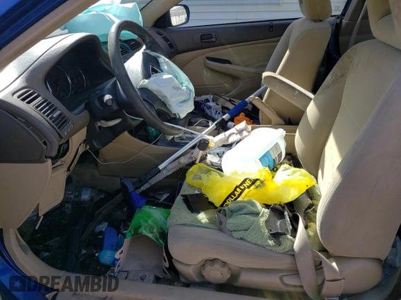 2004 Honda Civic LX with VIN 1HGEM22594L075753, listed as a Copart auction lot 47078255 with 158,653 mi miles and Salvage Title. Bid and sale history available at DreamBid. Image 7.