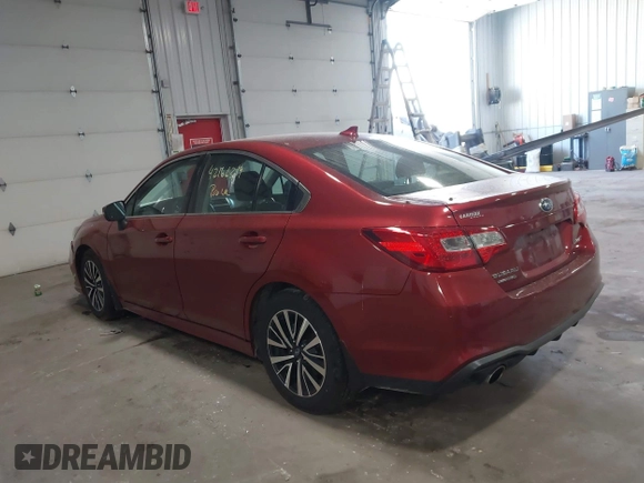 2018 Subaru Legacy Premium with VIN 4S3BNAH67J3032887, listed as a IAAI auction lot 42166319 with 109,249 mi miles and . Bid and sale history available at DreamBid. Image 3.