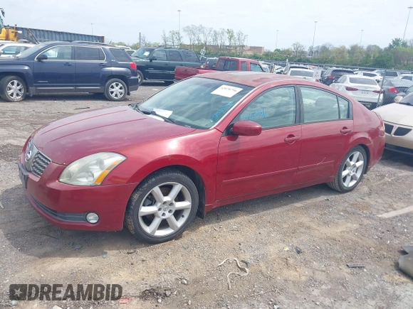 2006 Nissan Maxima 3.5 SL with VIN 1N4BA41E86C856652, listed as a IAAI auction lot 42070796 with 190,538 mi miles. Bid and sale history available at carsss.com. Image 2.