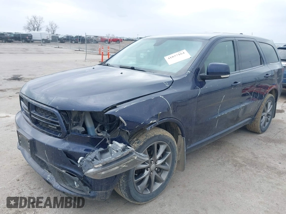 2017 Dodge Durango GT with VIN 1C4RDJDG3HC692032, listed as a IAAI auction lot 41857164 with 139,430 mi miles and . Bid and sale history available at carsss.com. Image 17.